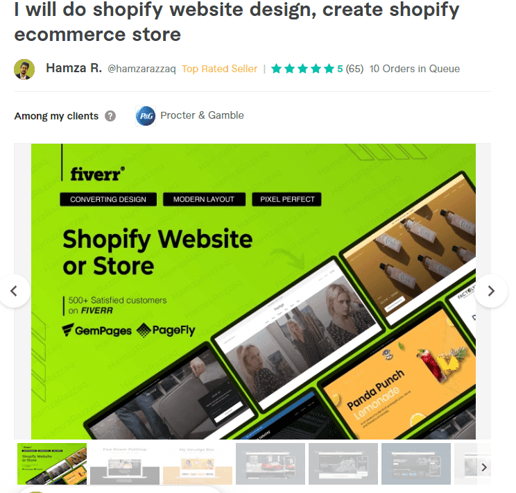 I will do shopify website design, create shopify ecommerce store