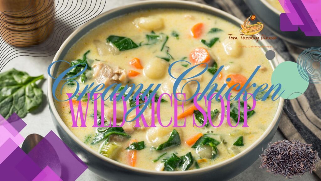 Creamy Chicken and Wild Rice Soup - A comforting and wholesome slow cooker recipe