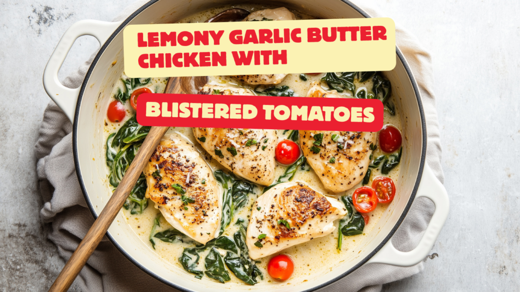 lemony garlic butter chicken with